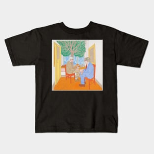 David Hockney drawing Kids T-Shirt